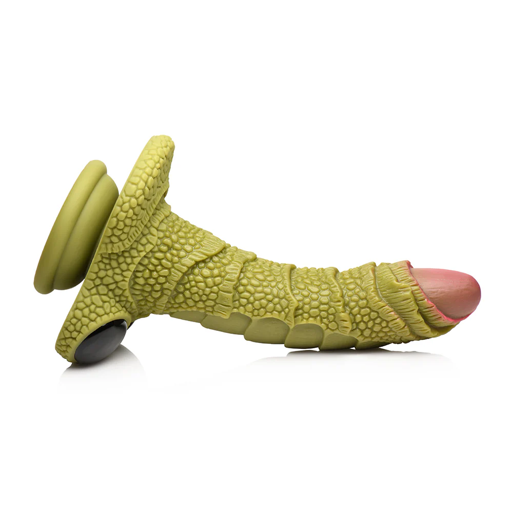 9.4 in. "Swamp Monster" Scaly Fantasy Dildo