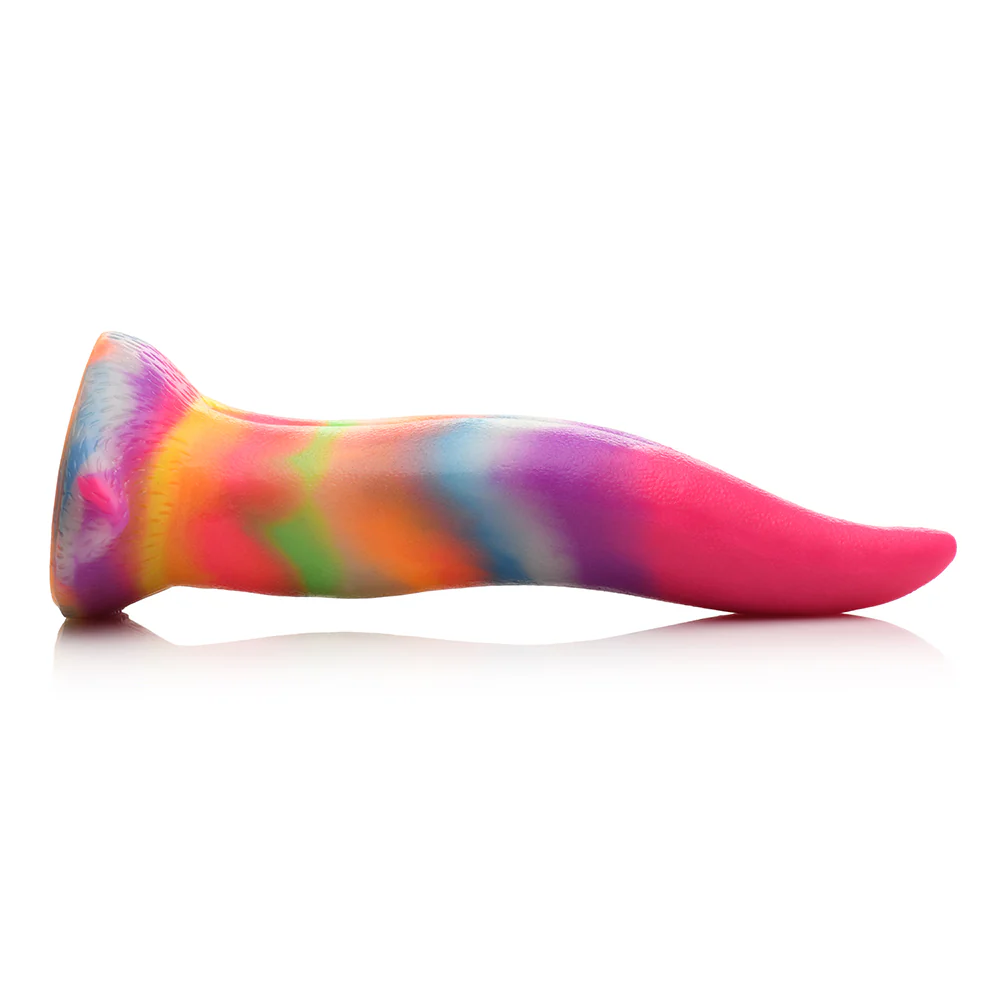 8.4 in. GITD Unicorn Tongue Fantasy Dildo