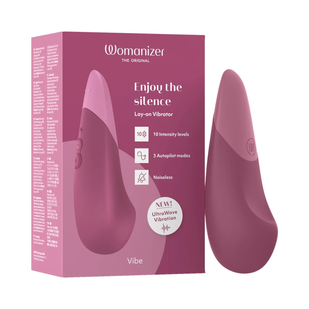 Womanizer UltraWave Lay-On Vibe in Dusty Pink