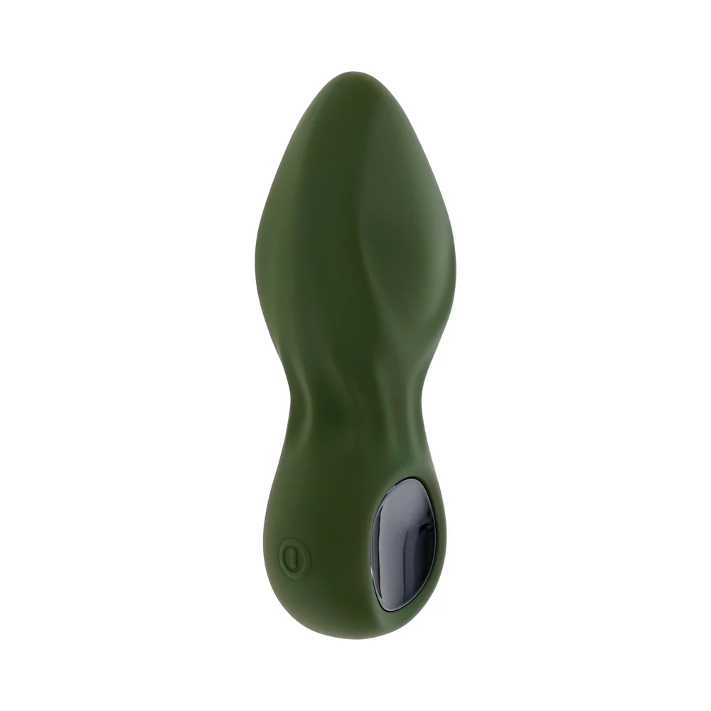 My Secret Garden Anal Vibrating Plug with Remote Green