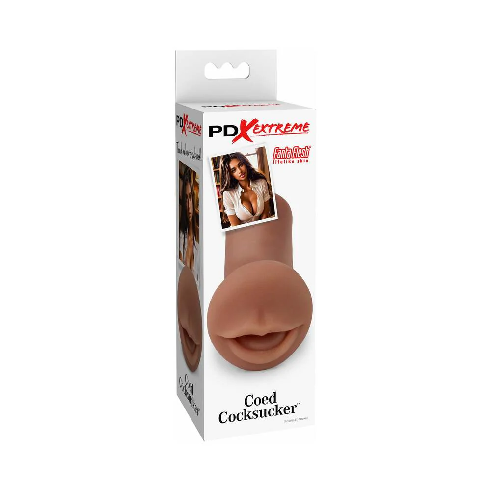 Coed Cocksucker Mouth Stroker Brown