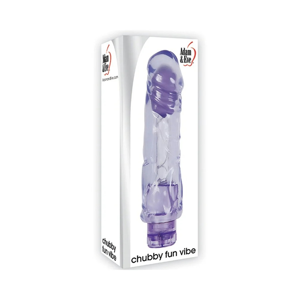 9 in. Chubby Fun Realistic Vibrating Dildo