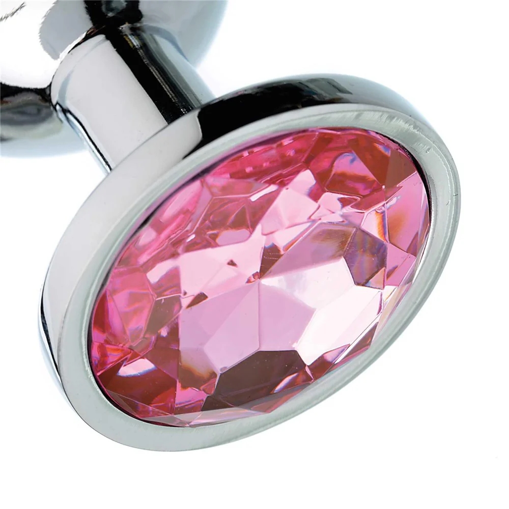 Pink Gem Anal Plug Set