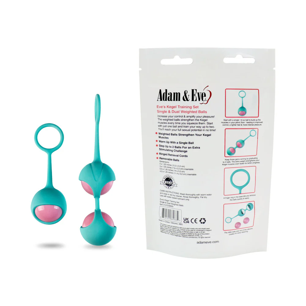 Eve's Kegel Training Set Weighted Balls