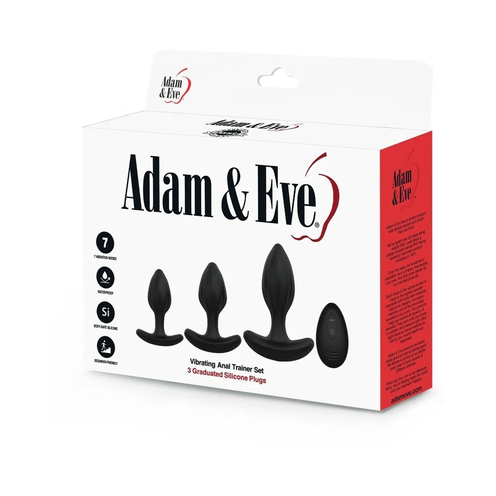 Vibrating Anal Trainer Set with Remote