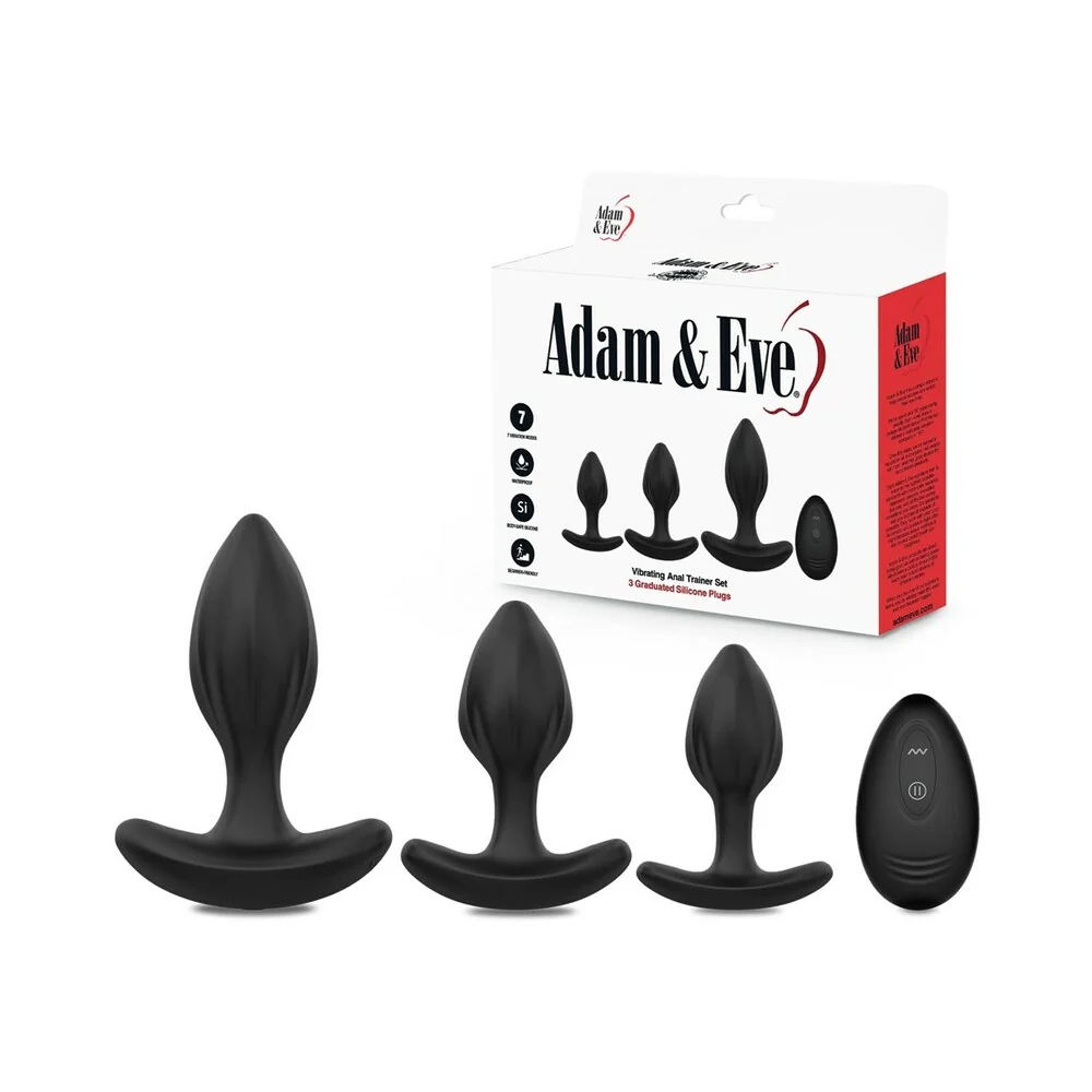 Vibrating Anal Trainer Set with Remote