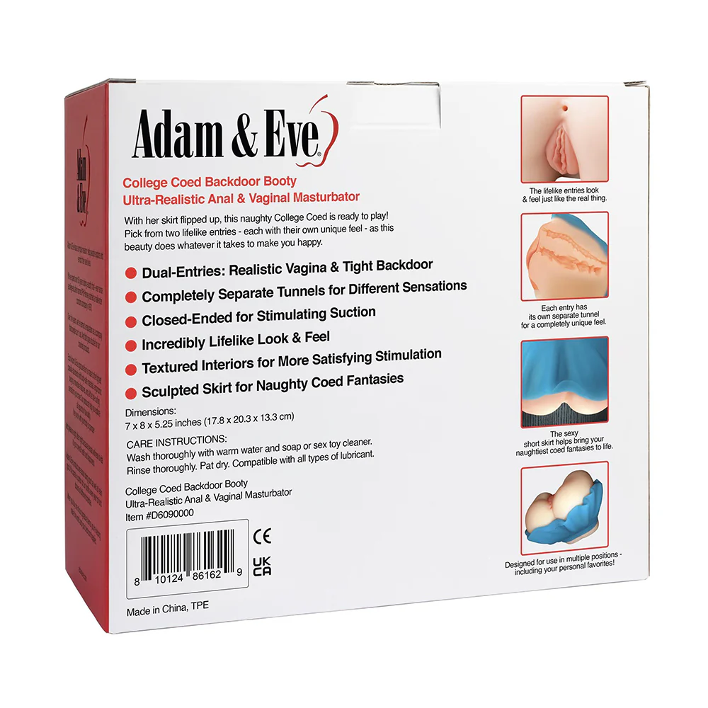 College Coed Backdoor Booty Masturbator