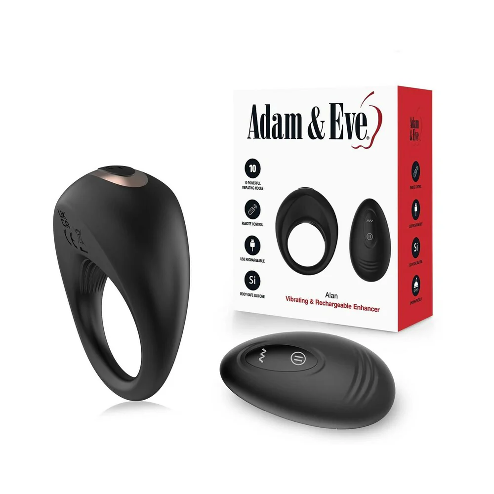 Alan Vibrating Penis Enhancer Ring with Remote