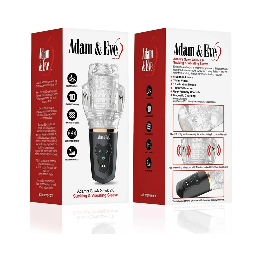 Gawk Gawk 2.0 Sucking & Vibrating Sleeve