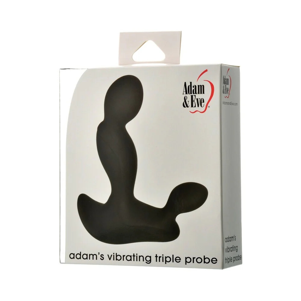 Adam's Vibrating Triple Prostate Probe