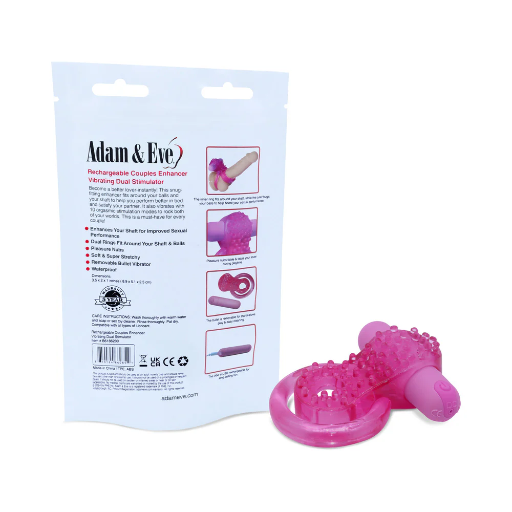 Vibrating Couples Enhancer Cock Ring