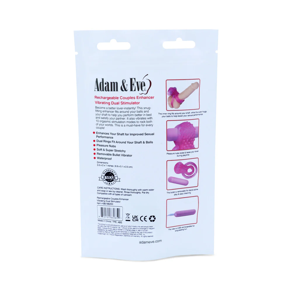 Vibrating Couples Enhancer Cock Ring