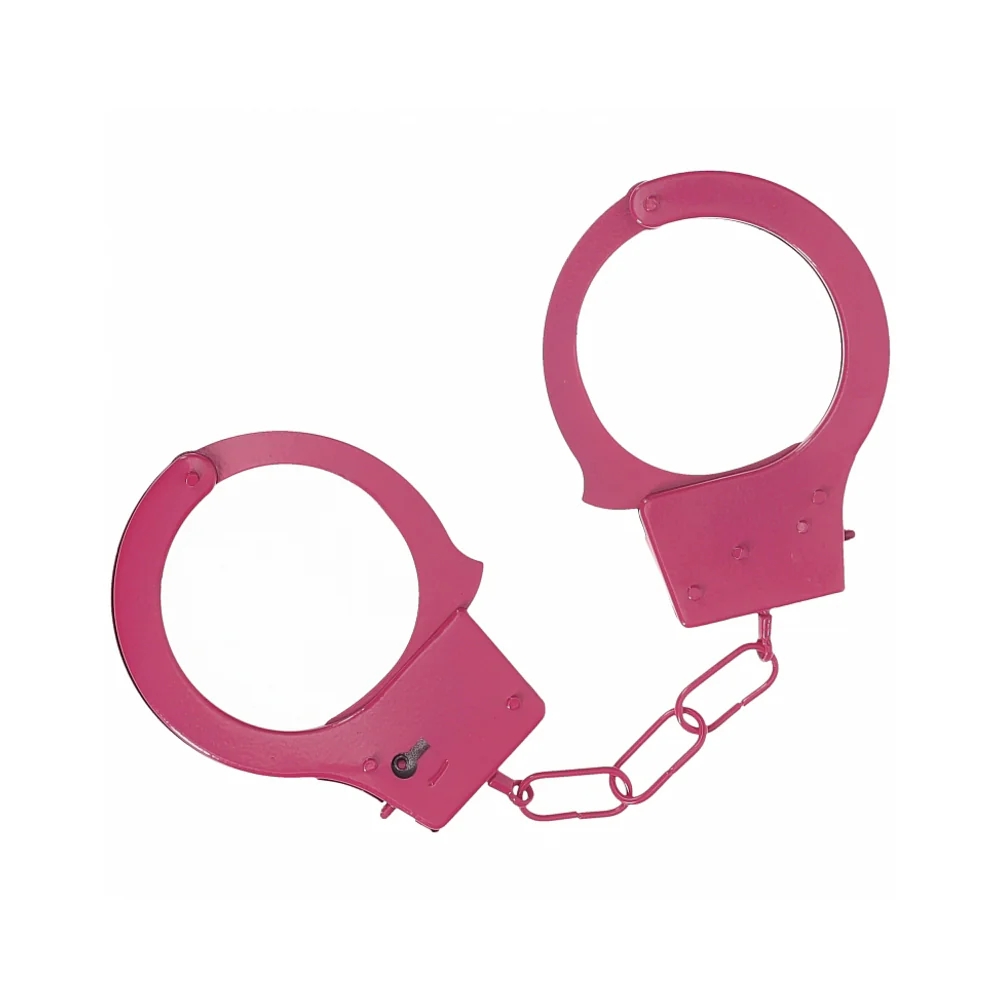 Classic Metal Handcuffs Pink