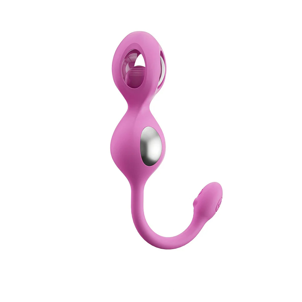 Elektra App-Controlled E-Stim Kegel Training Set Pink