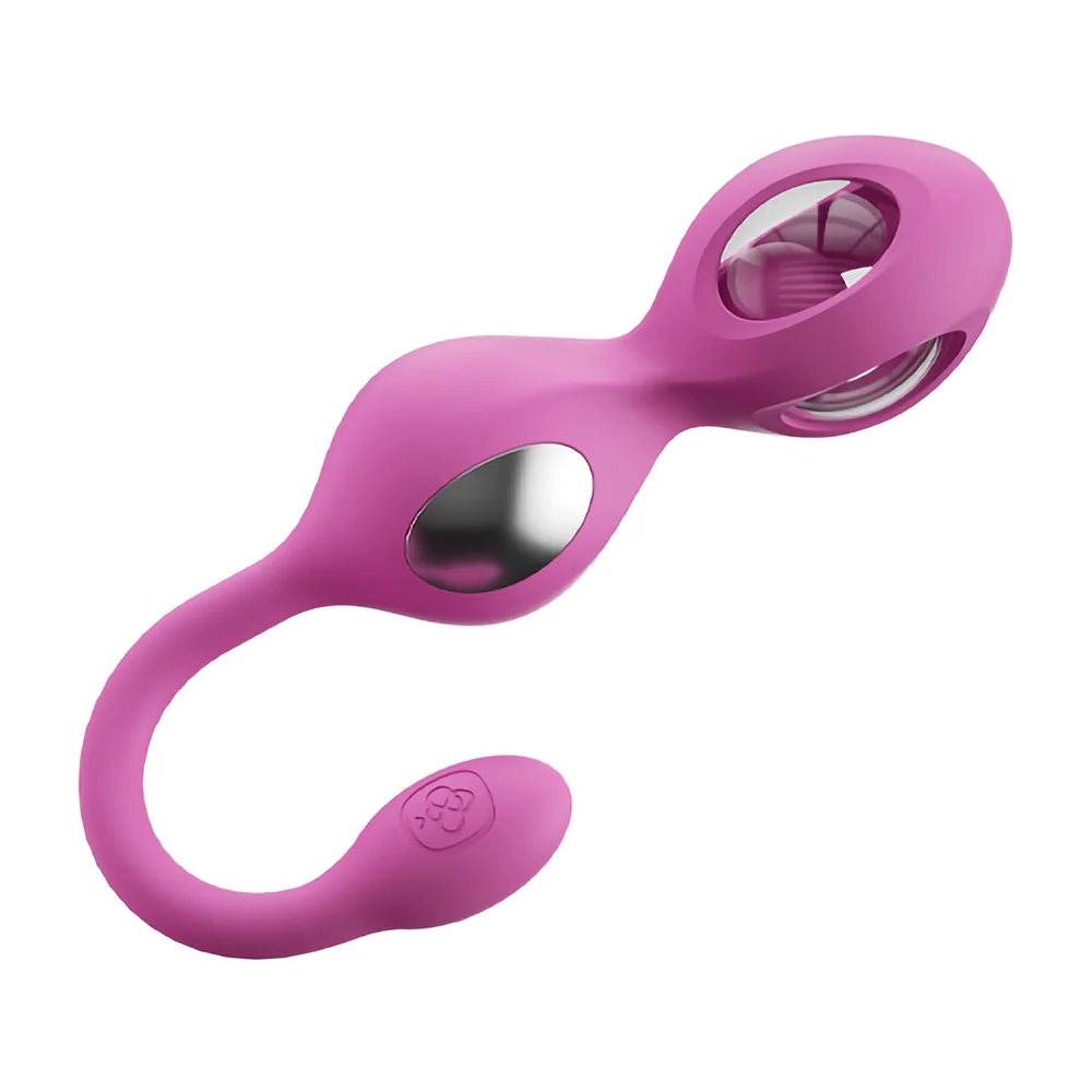 Elektra App-Controlled E-Stim Kegel Training Set Pink