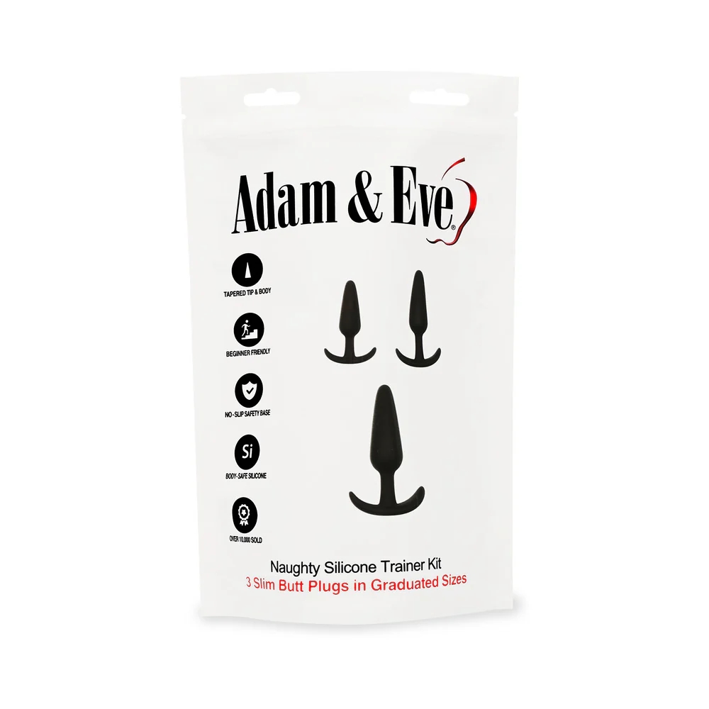 Naughty Silicone Anal Trainer Kit