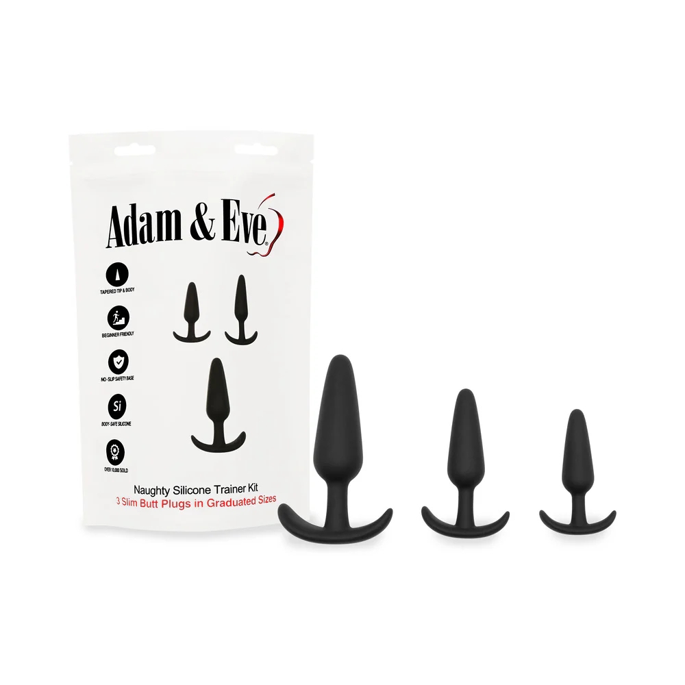 Naughty Silicone Anal Trainer Kit