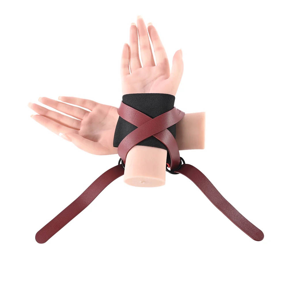 Ex's & Oh's Cross Cuffs