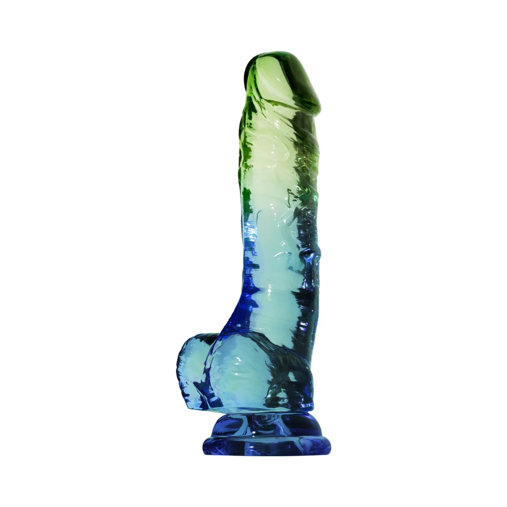 7.5 in. Seaside Dreams Realistic Ombré Dildo with Balls