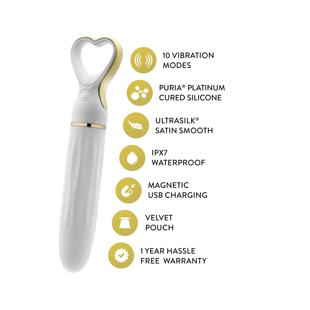 Delice Heartthrob Vibe White Bouquet