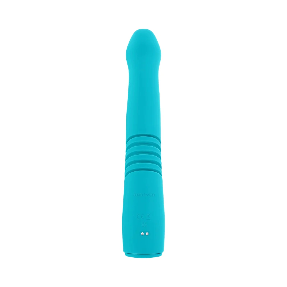 Evolved Bunny Hop Thrusting Rabbit Vibrator Teal