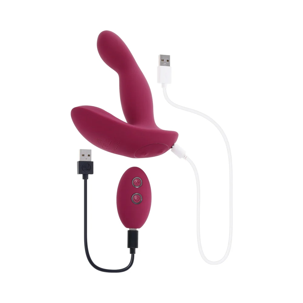 Evolved Come On Over Remote Controlled Come Hither Vibrator Burgundy