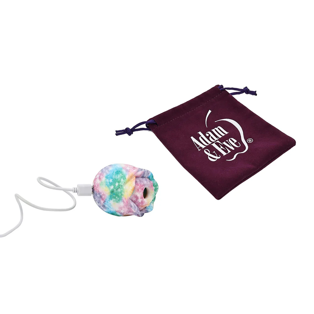 Eve's Ravishing Rose Tapping & Suction Clitoral Stimulator Rainbow