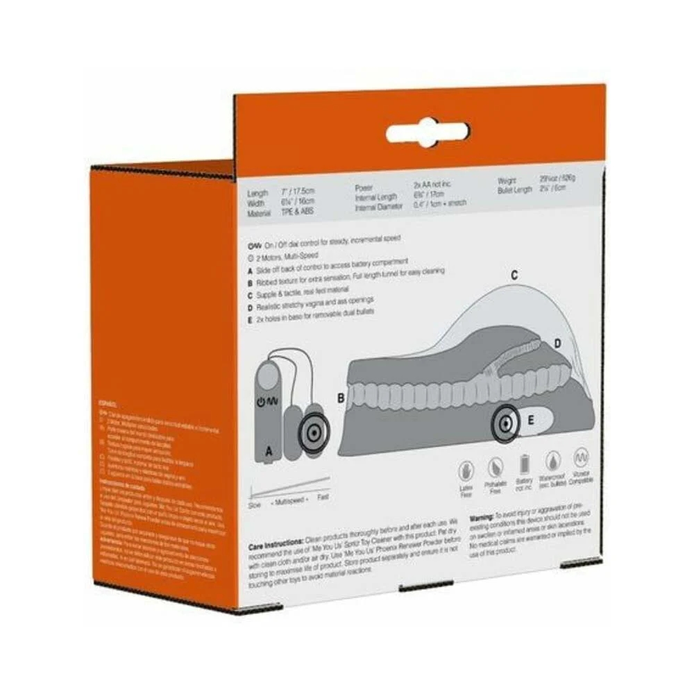 Miss Nikita Premium Vibrating Realistic Masturbator Vanilla