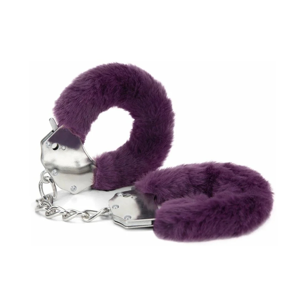 Furry Handcuffs Purple