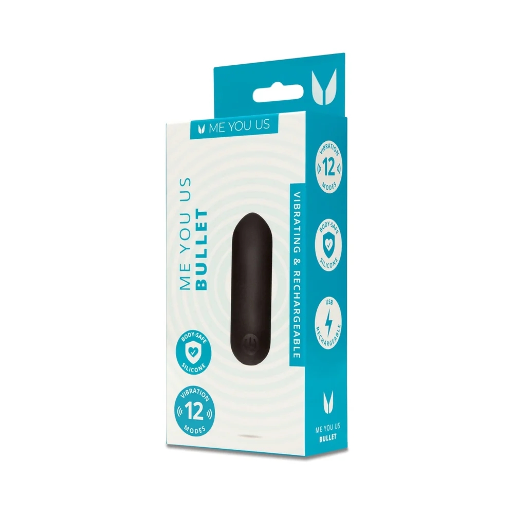 Portable Vibrating Bullet Black