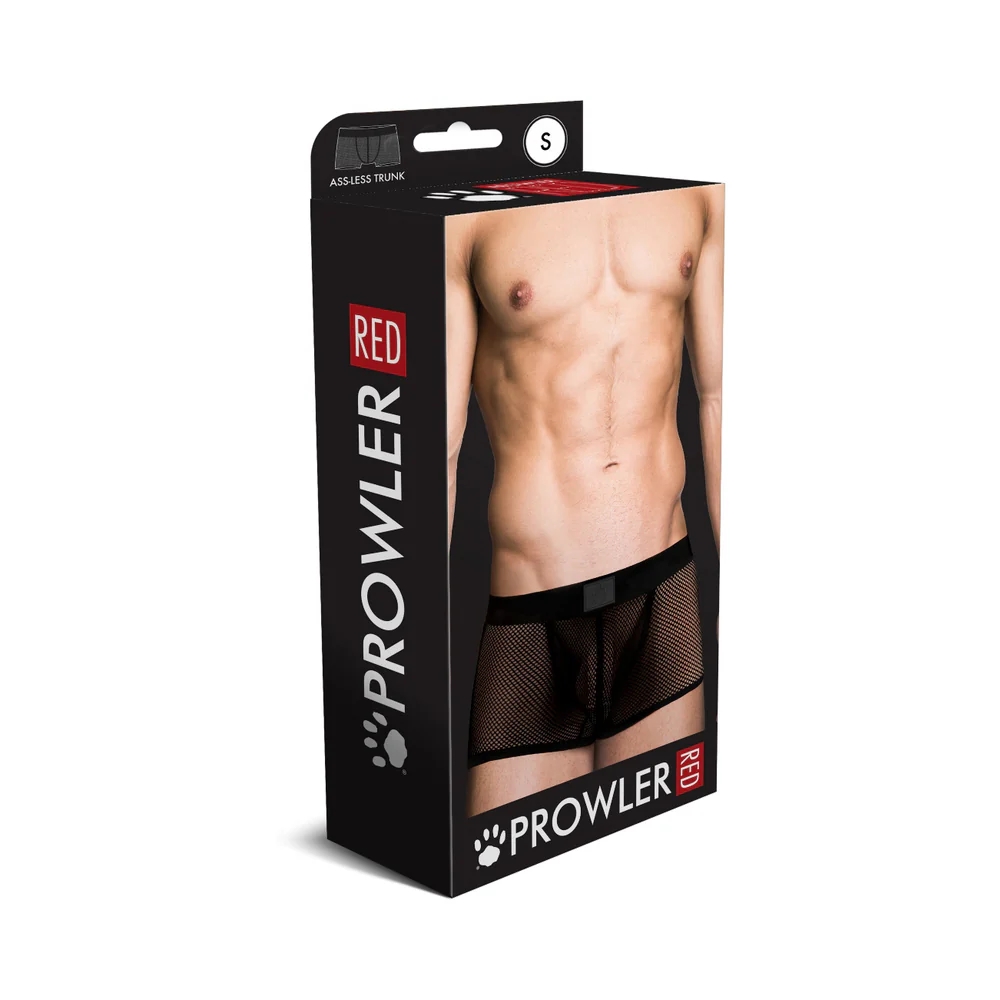 Prowler RED Fishnet Assless Trunk Black