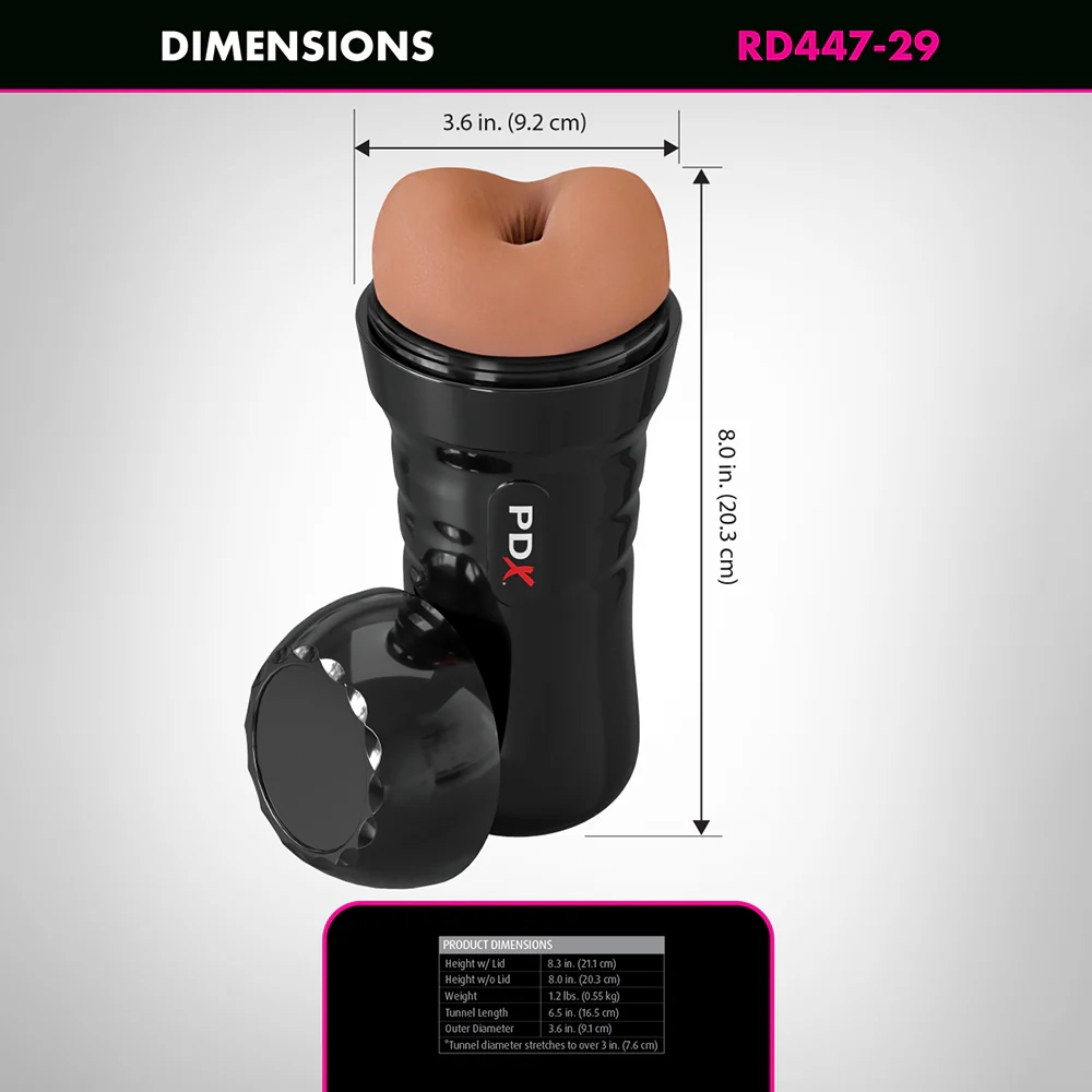 Wet Bussies Super Bangin' Butthole Stroker Brown