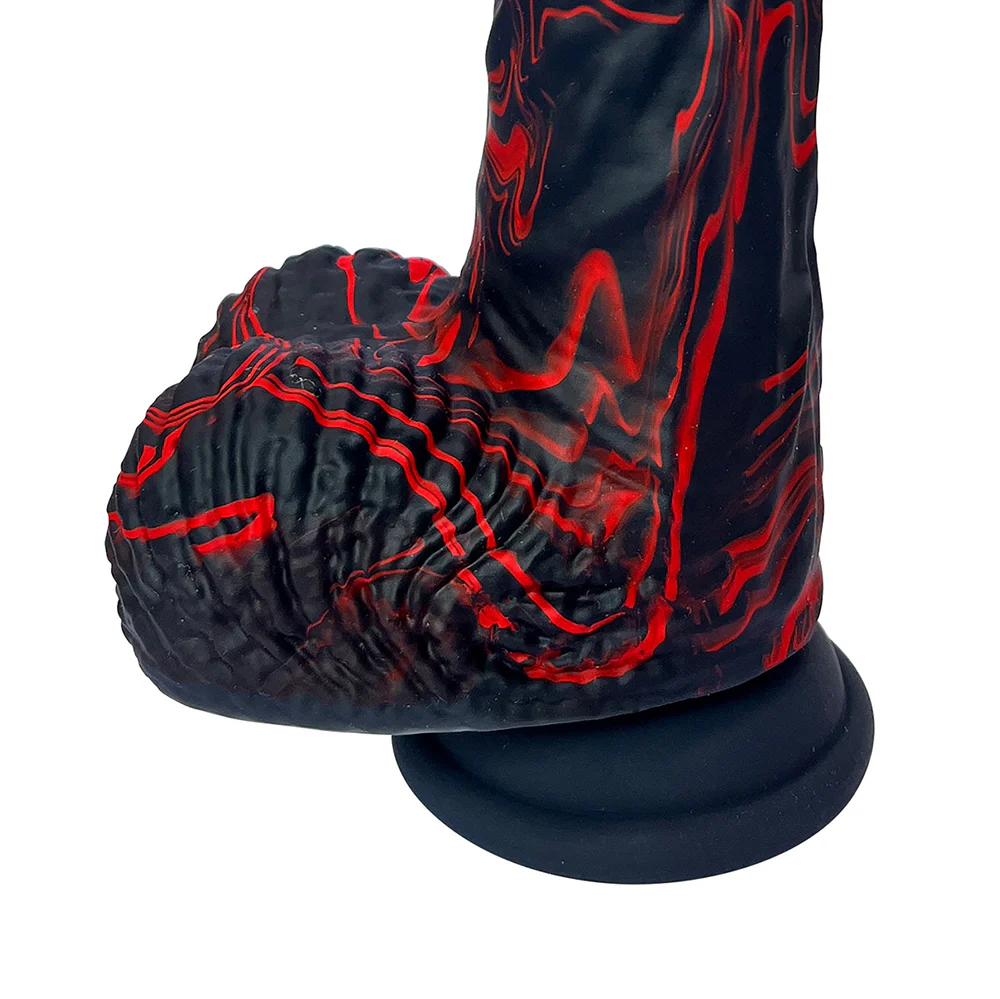 bedrocker thrusting gyrating silicone dildo with remote suction cup