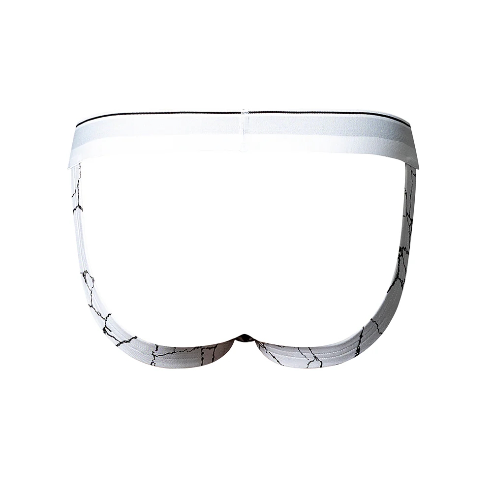 Male Power Soo Cumfy Jock Black/White