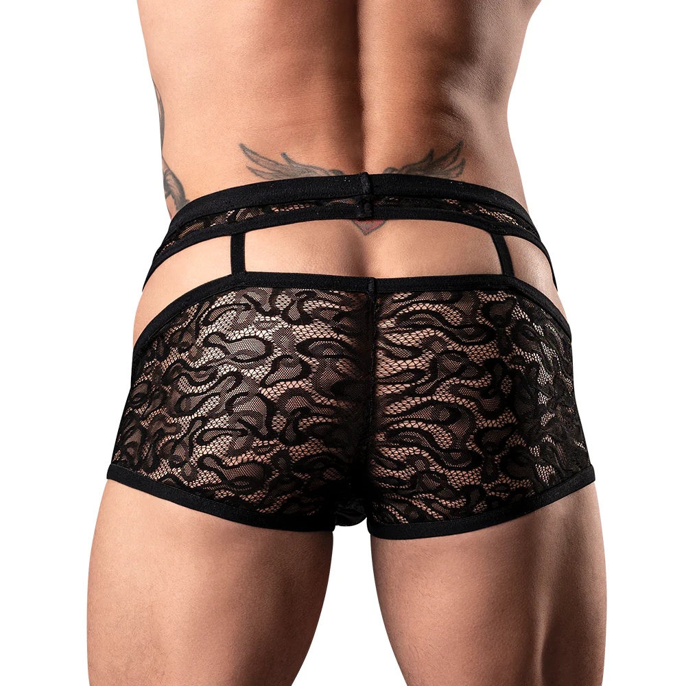 Male Power Lucifer Cutout Short Black