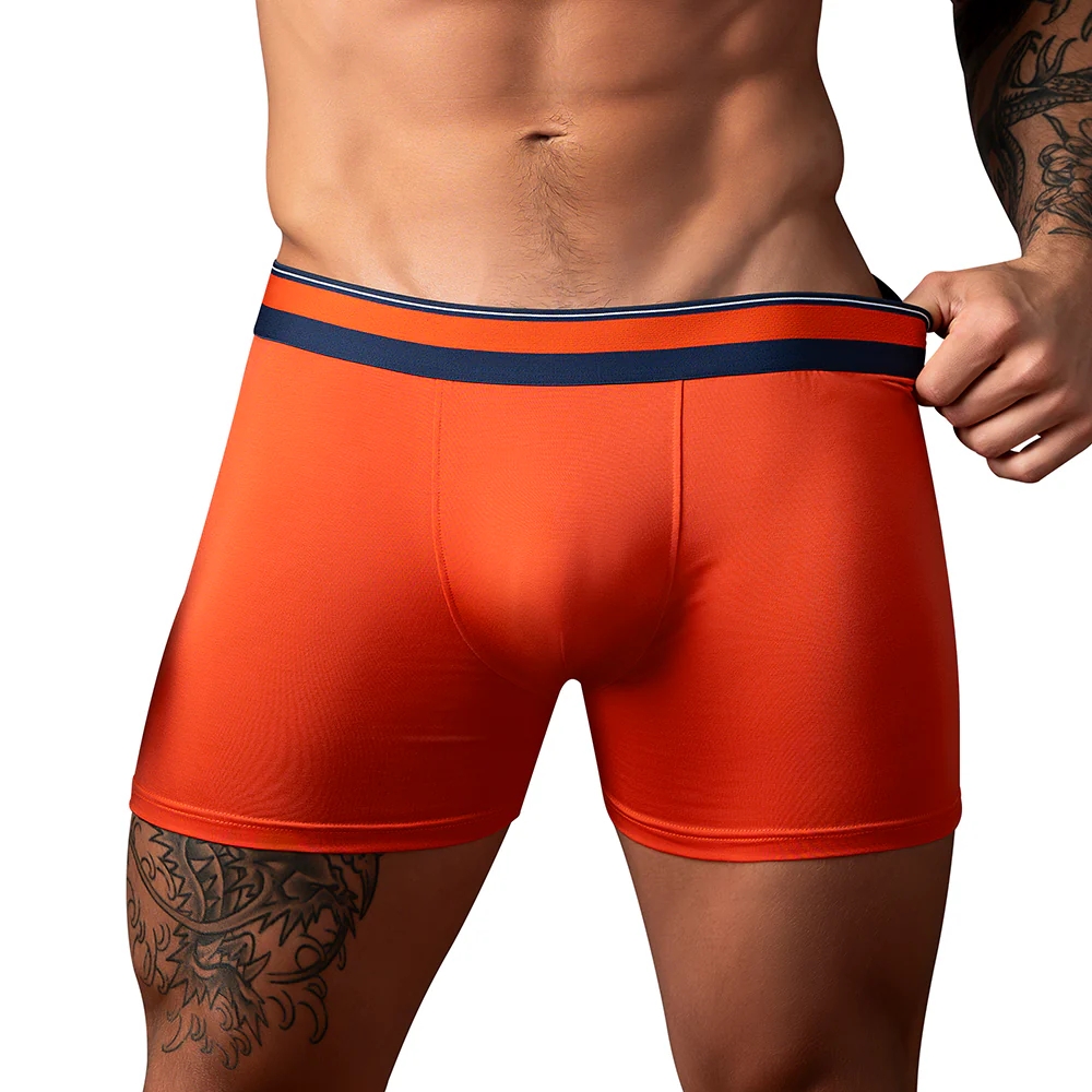 Male Power Soo Cumfy Boxer Brief Orange