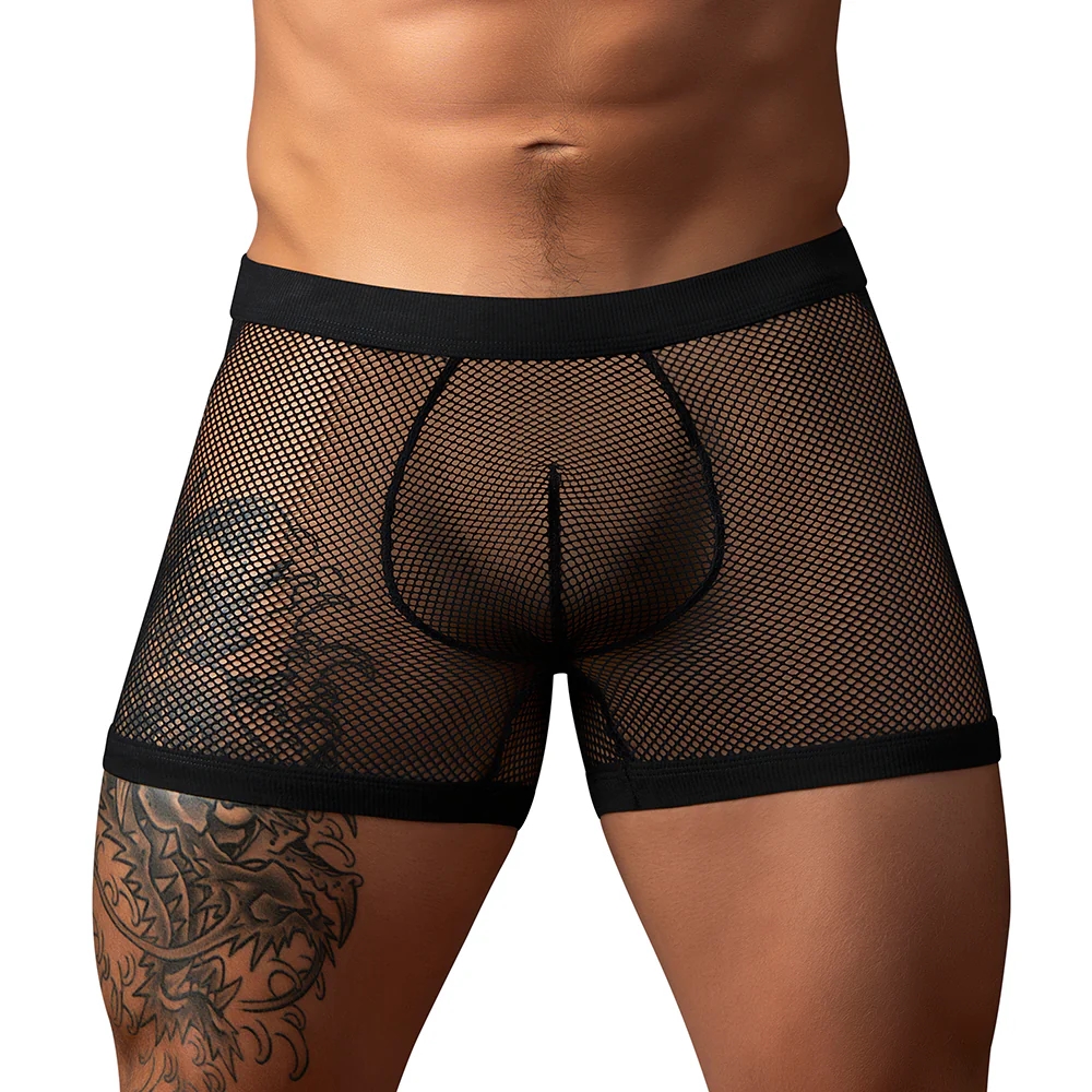 Male Power Fishnet 2.0 PCH Short Black