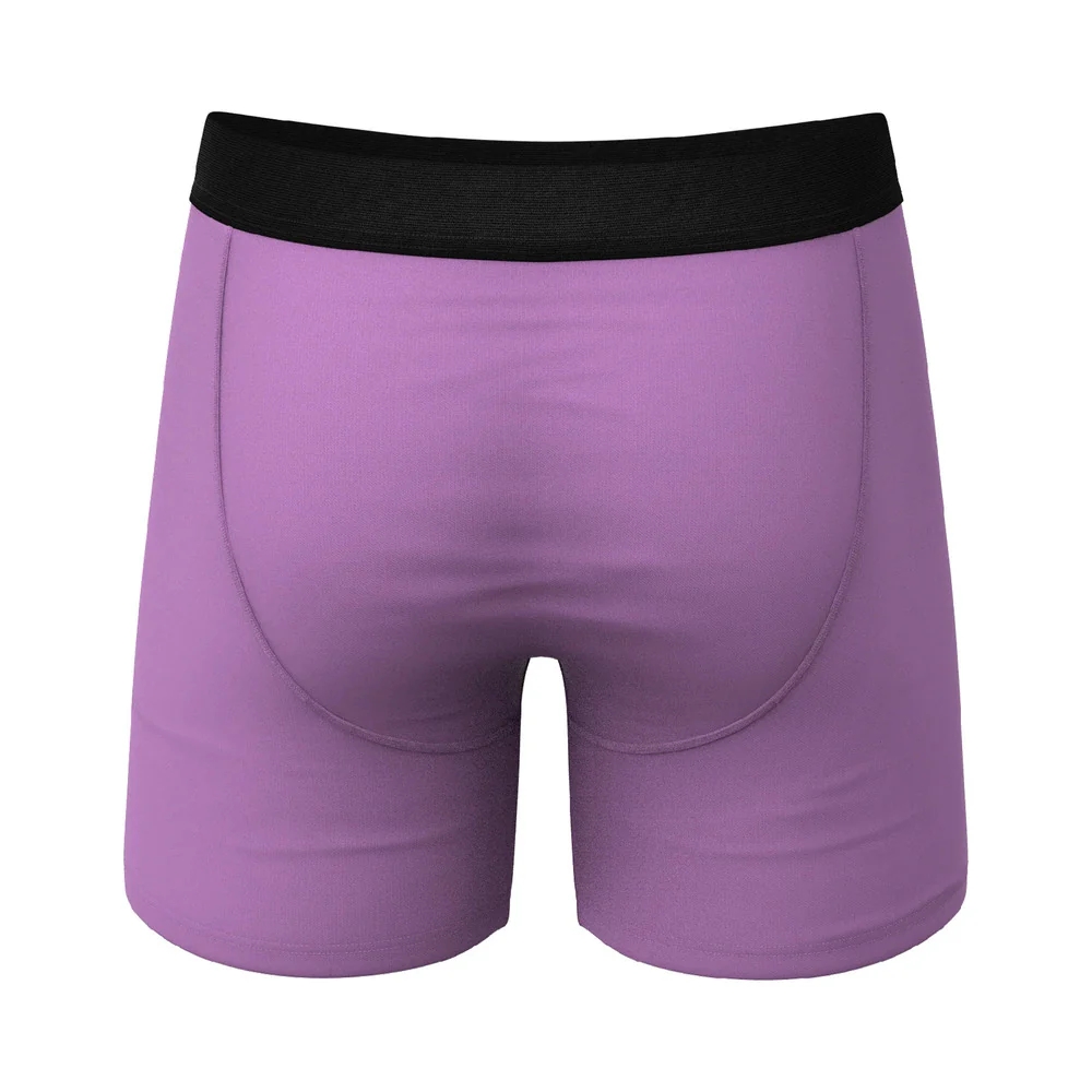 Shinesty The Double Entendre Eggplant Ball Hammock Pouch Underwear with Fly