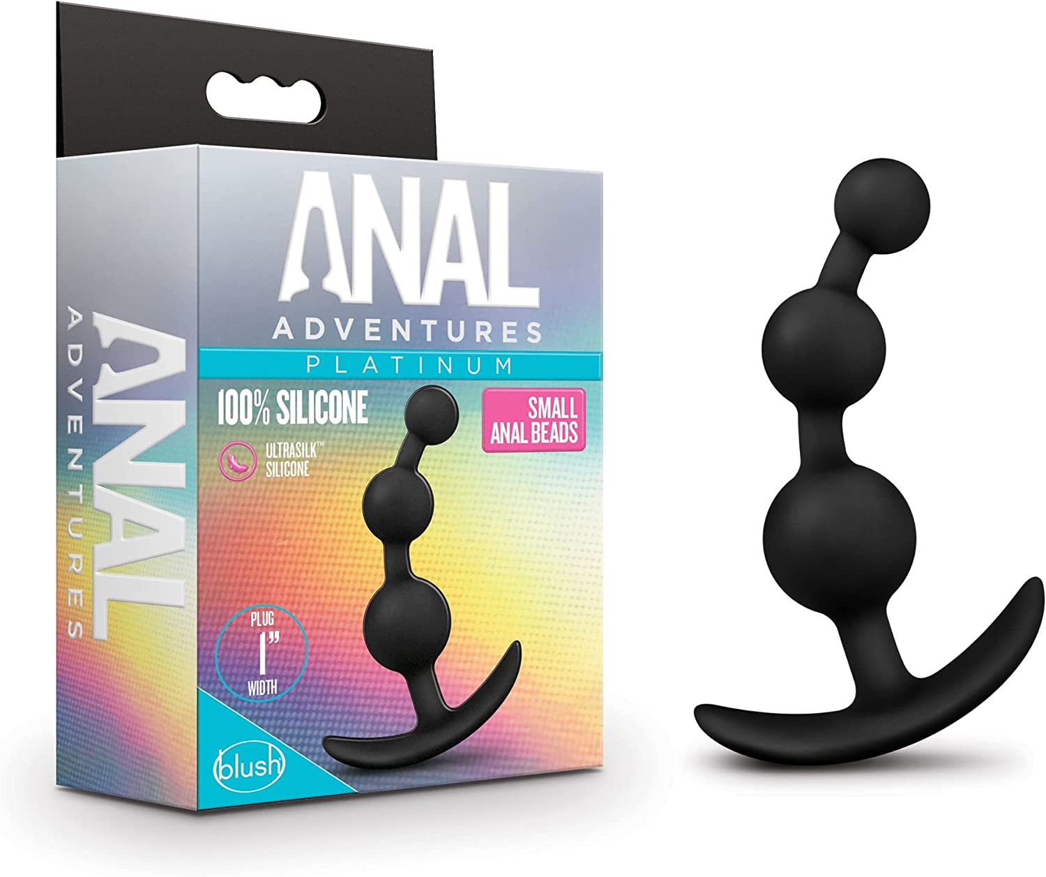 Anal Silicone Small Beaded Butt Plug
