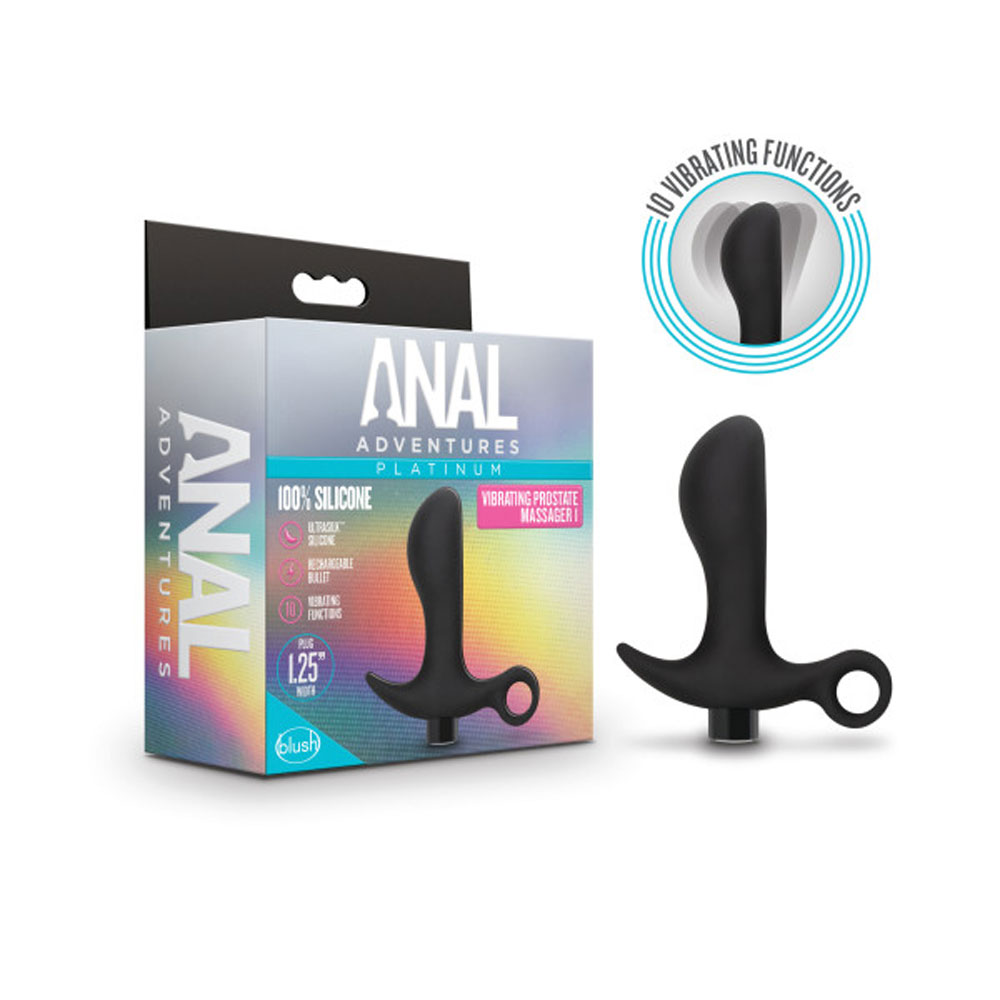 Vibrating Silicone Prostate Massager