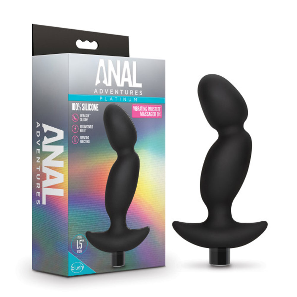 Anal Silicone Vibrating Prostate Massager