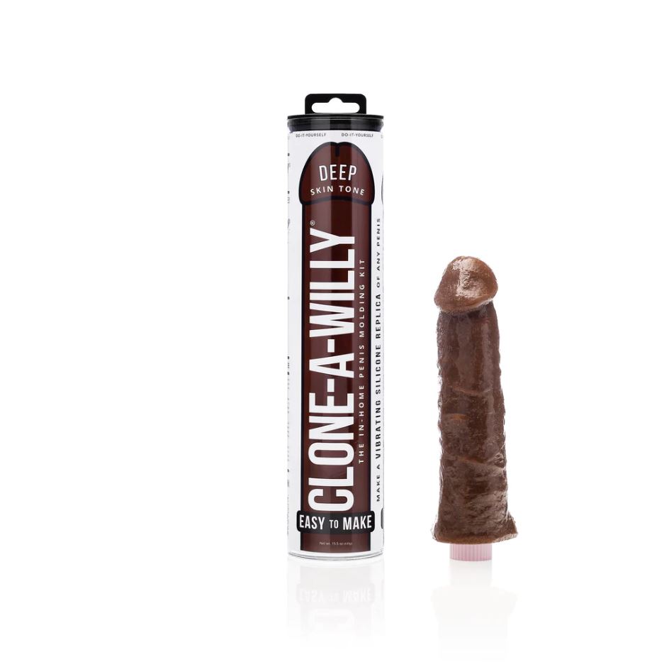 Clone-A-Willy DIY Vibrating Dildo Kit Brown