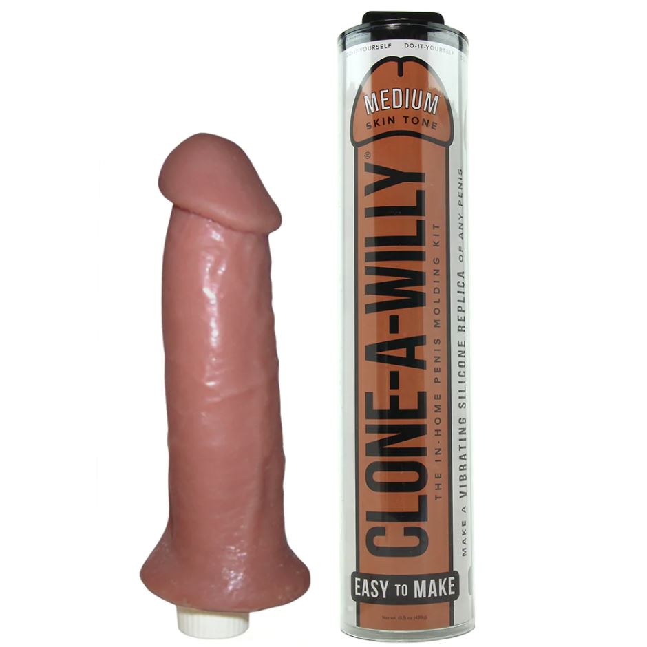 Clone-A-Willy DIY Vibrating Dildo Kit Light Brown