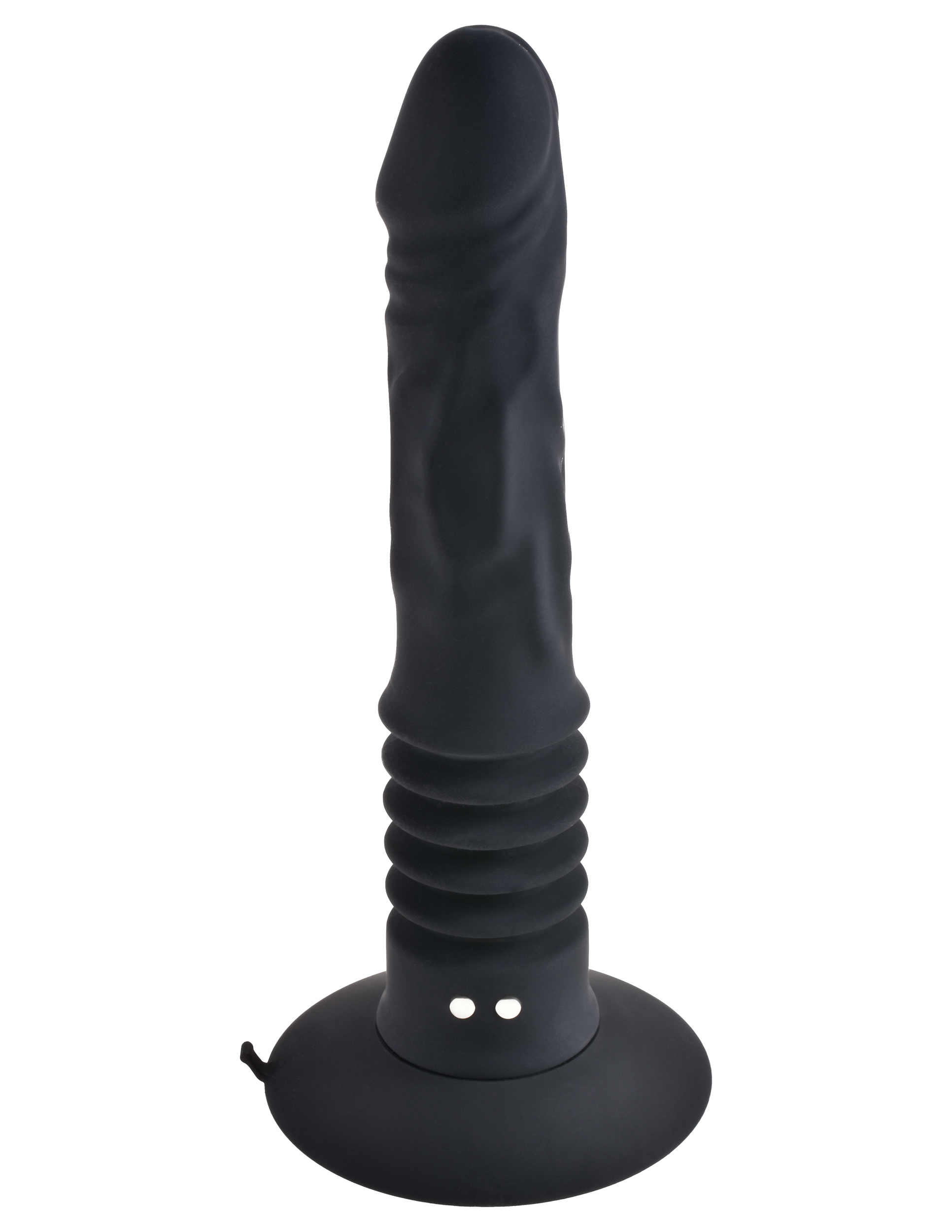 Anal Fantasy Elite Collection Silicone Vibrating Ass Fucker 12 in. Thrusting Dildo